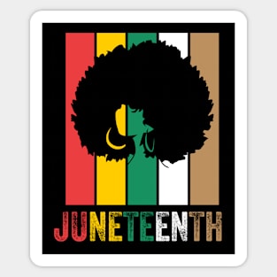 Juneteenth 19th Black African American Proud 1865 Freedom Sticker